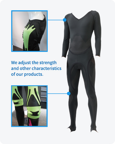 We adjust the strength and other characteristics of our products.